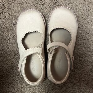 Elephantito Ivory Kids Mary Jane Shoes